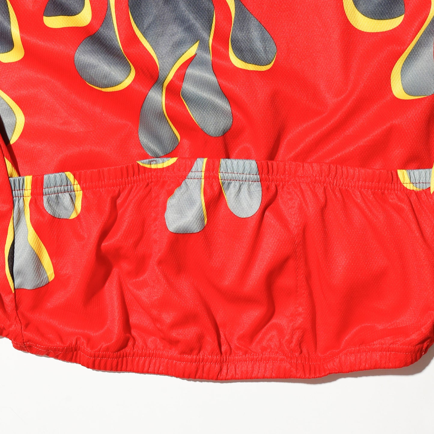 vintage rat fink flame cycling shirt