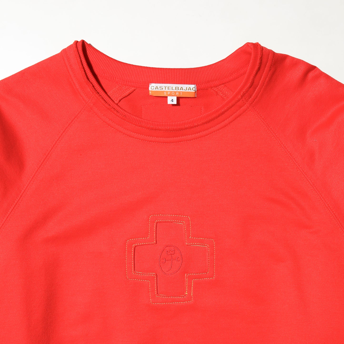 vintage castelbajac cropped circus l/s