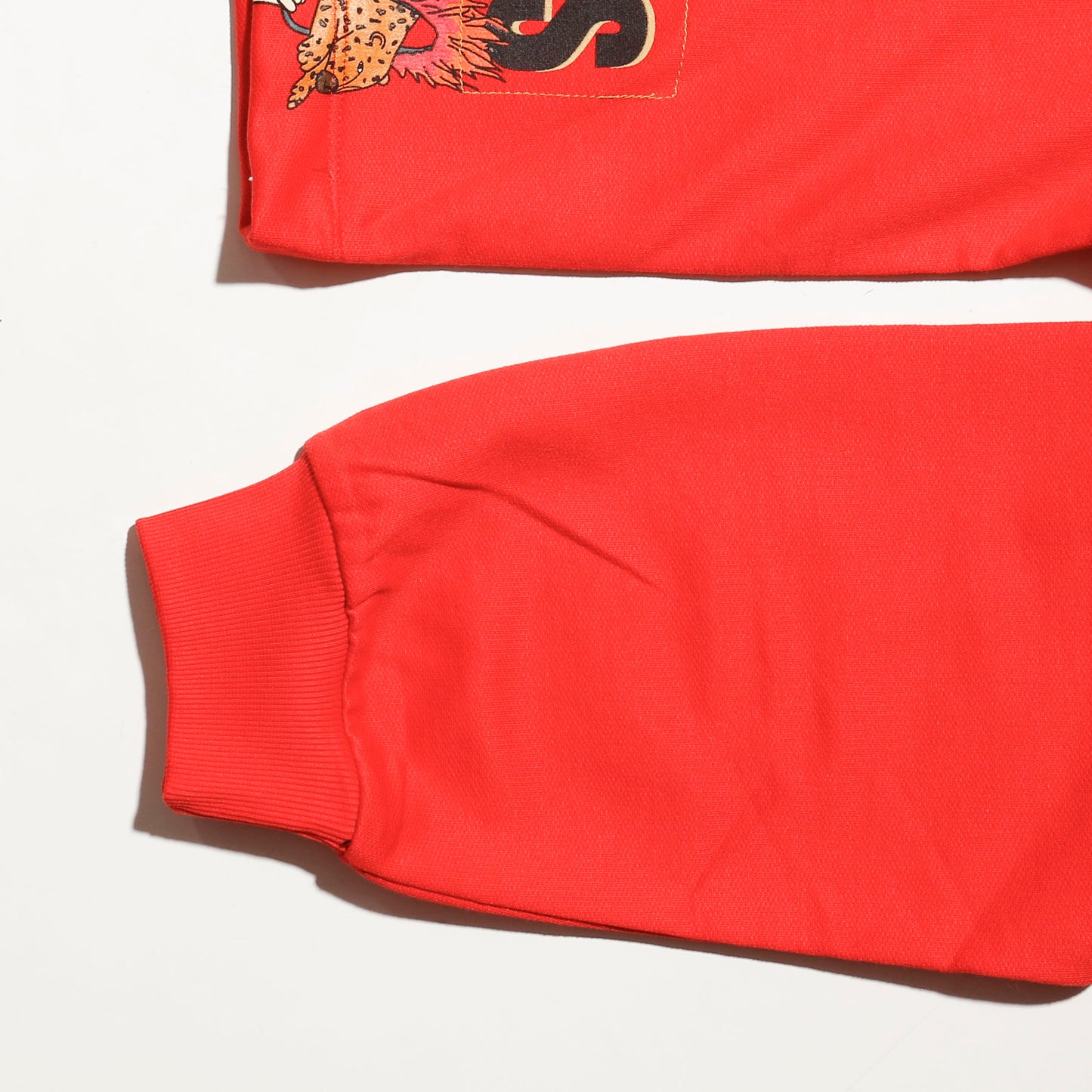 vintage castelbajac cropped circus l/s