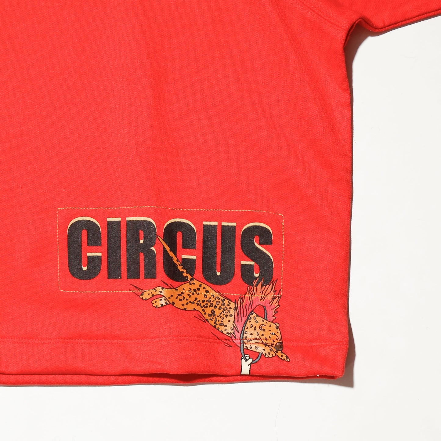 vintage castelbajac cropped circus l/s