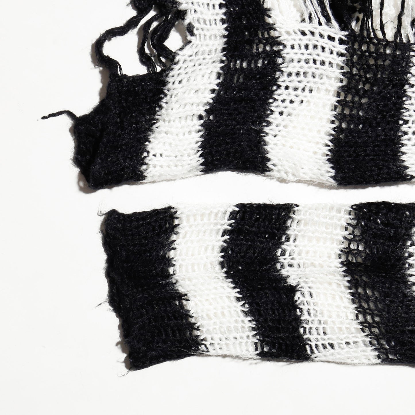 *one-off broken border sweater