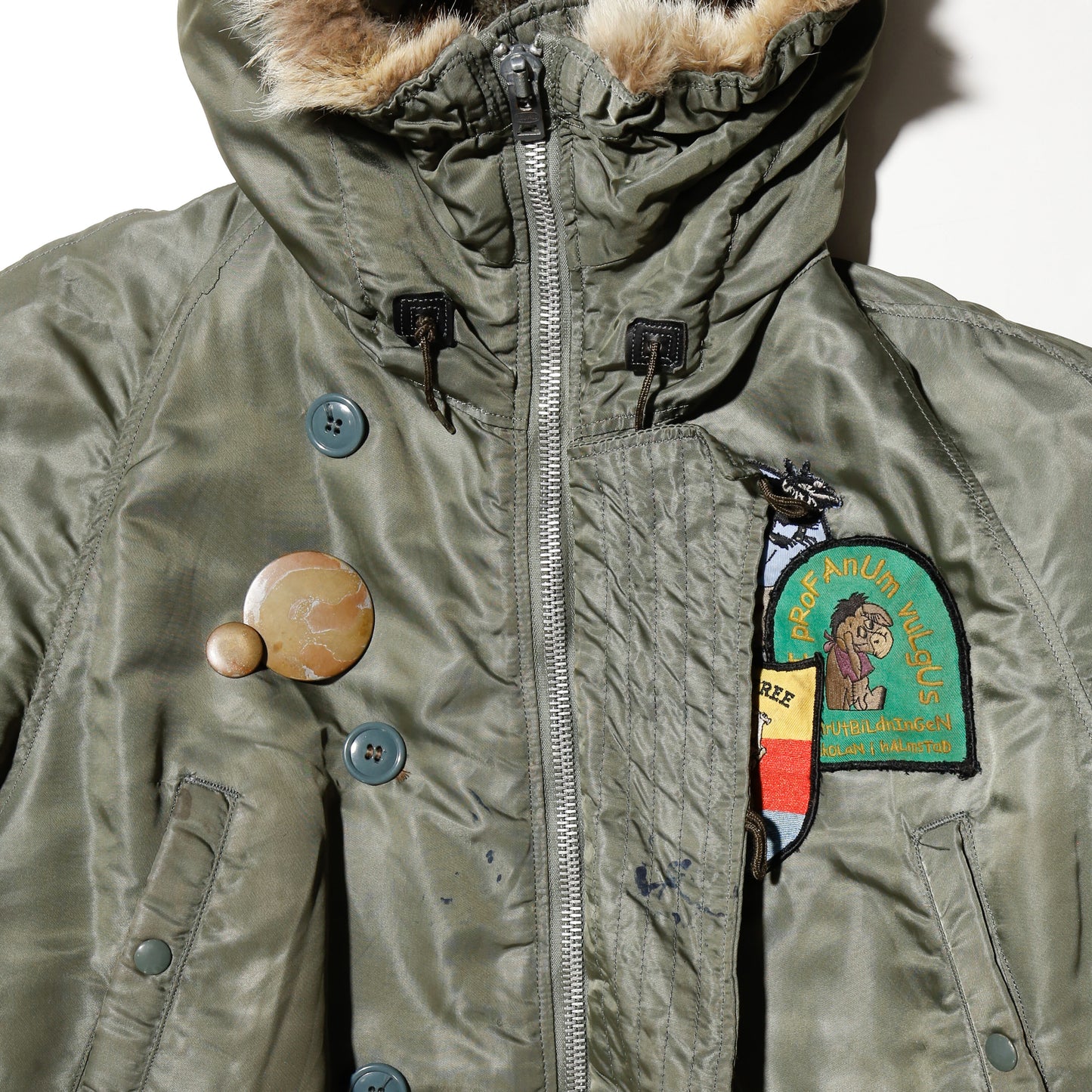 vintage custom flight jacket