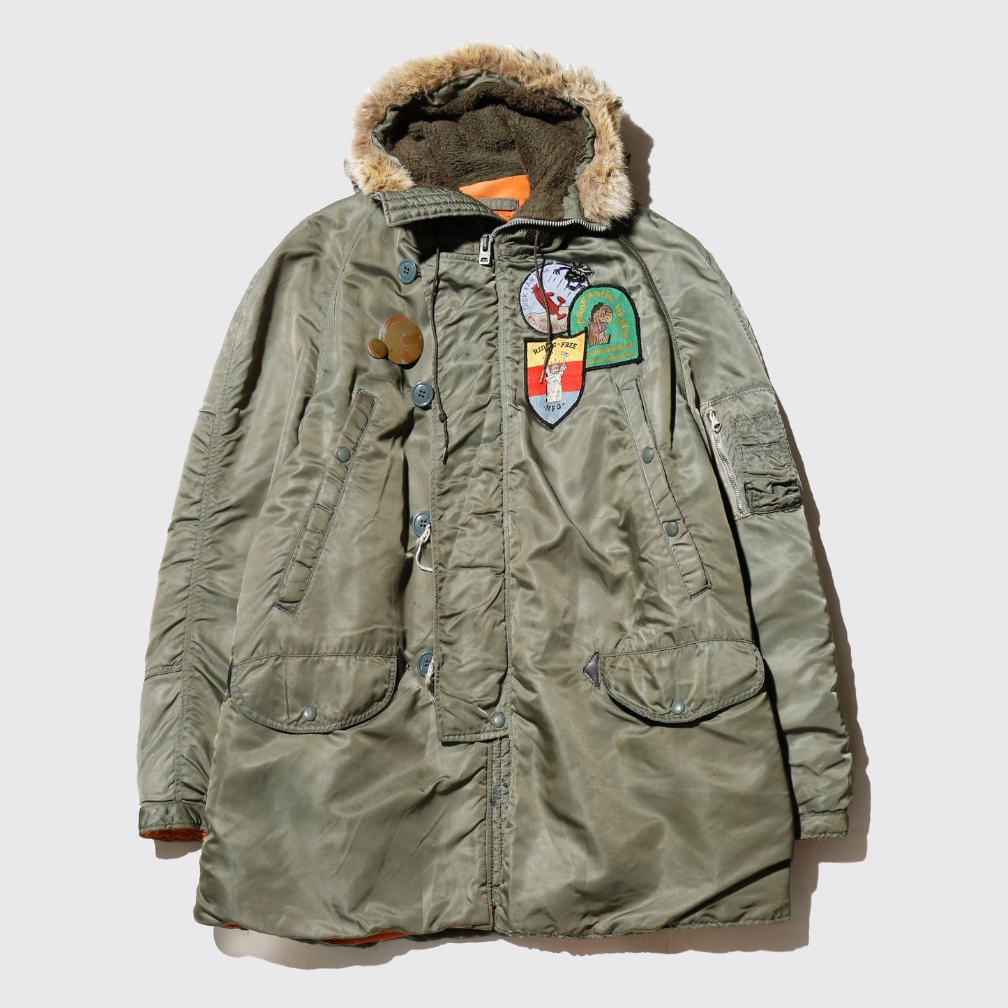 vintage custom flight jacket