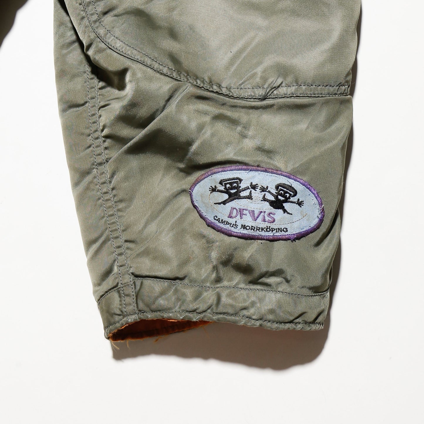 vintage custom flight jacket