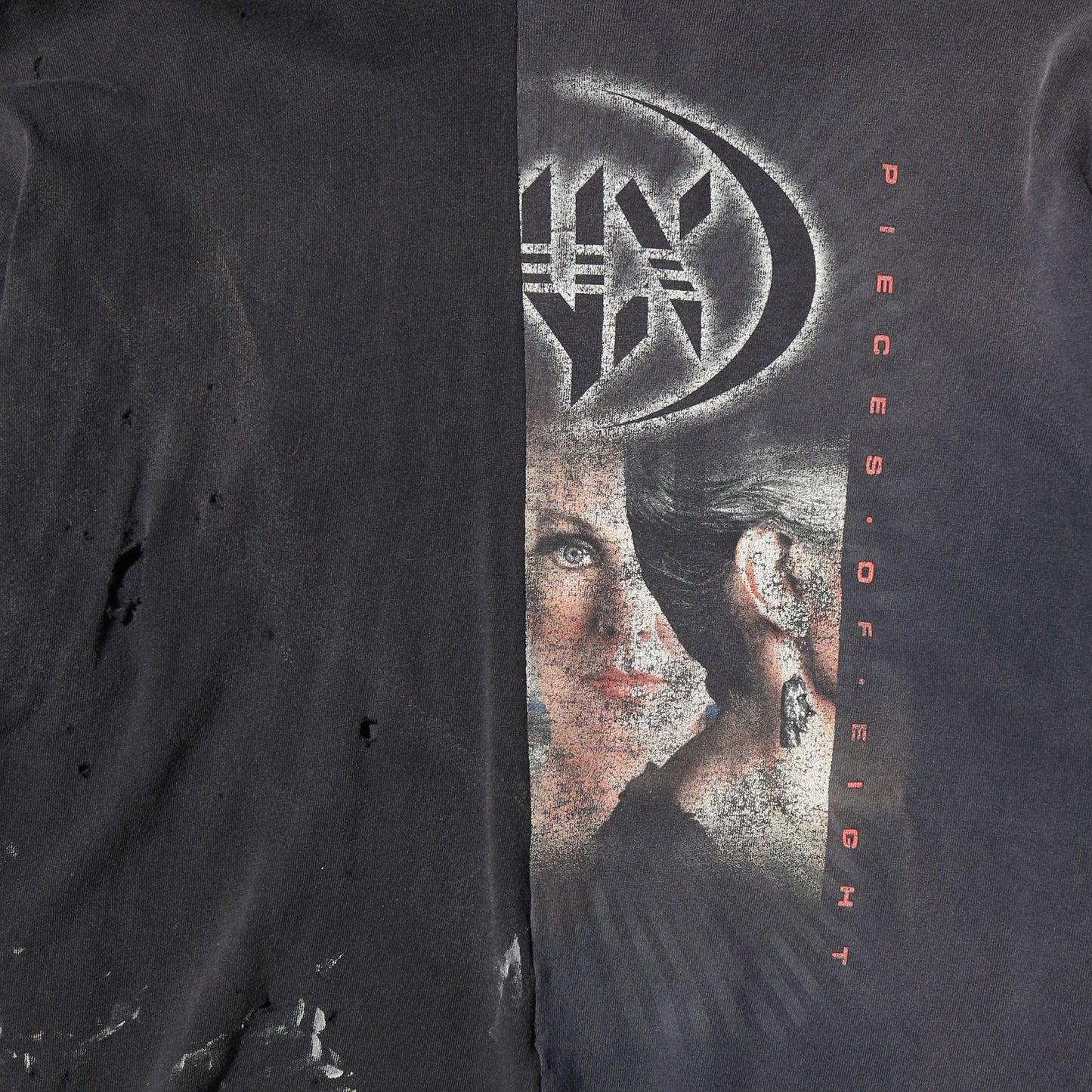 *one-off hooded hybrid cut sew