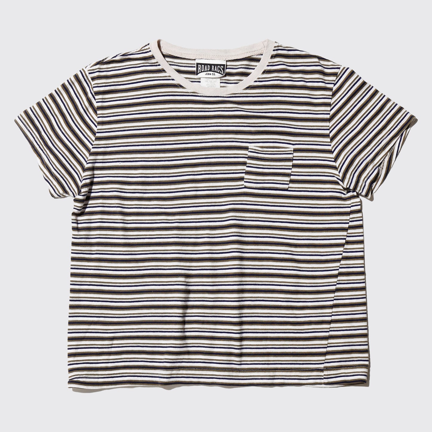 vintage border skinny t-shirt