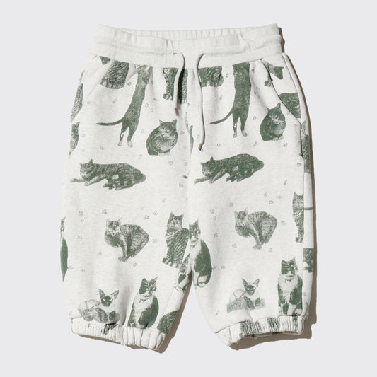 vintage cats balloon sweat pants