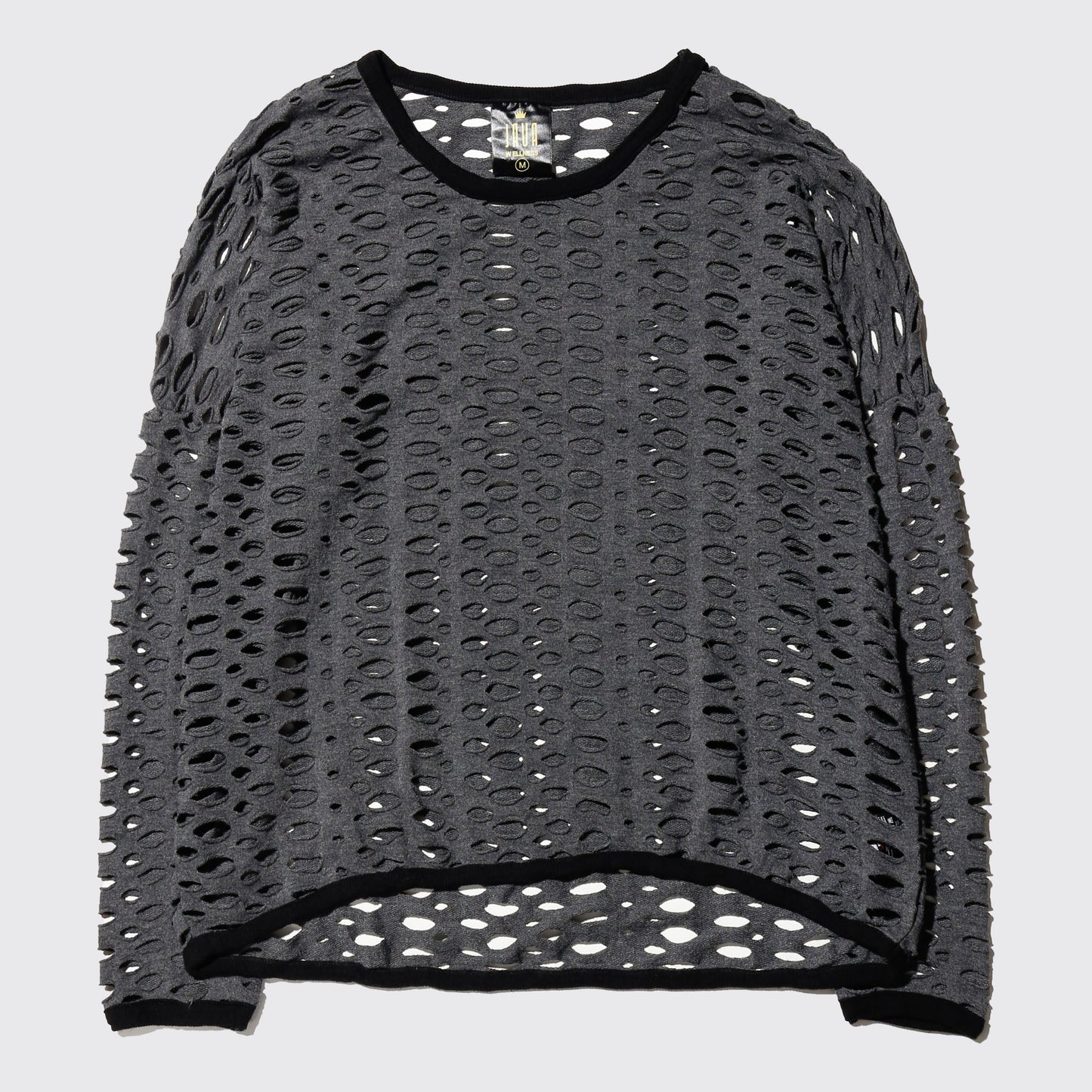 vintage hole l/s cut sew