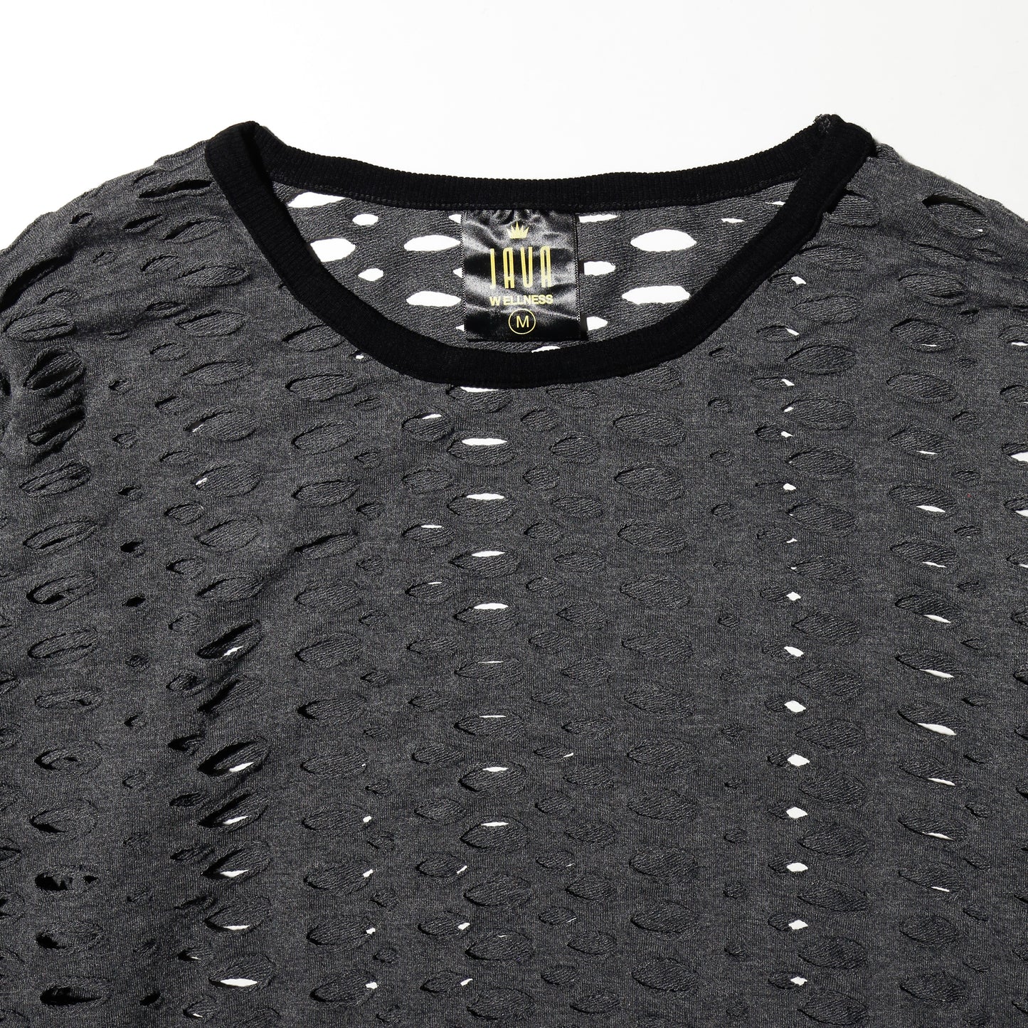 vintage hole l/s cut sew