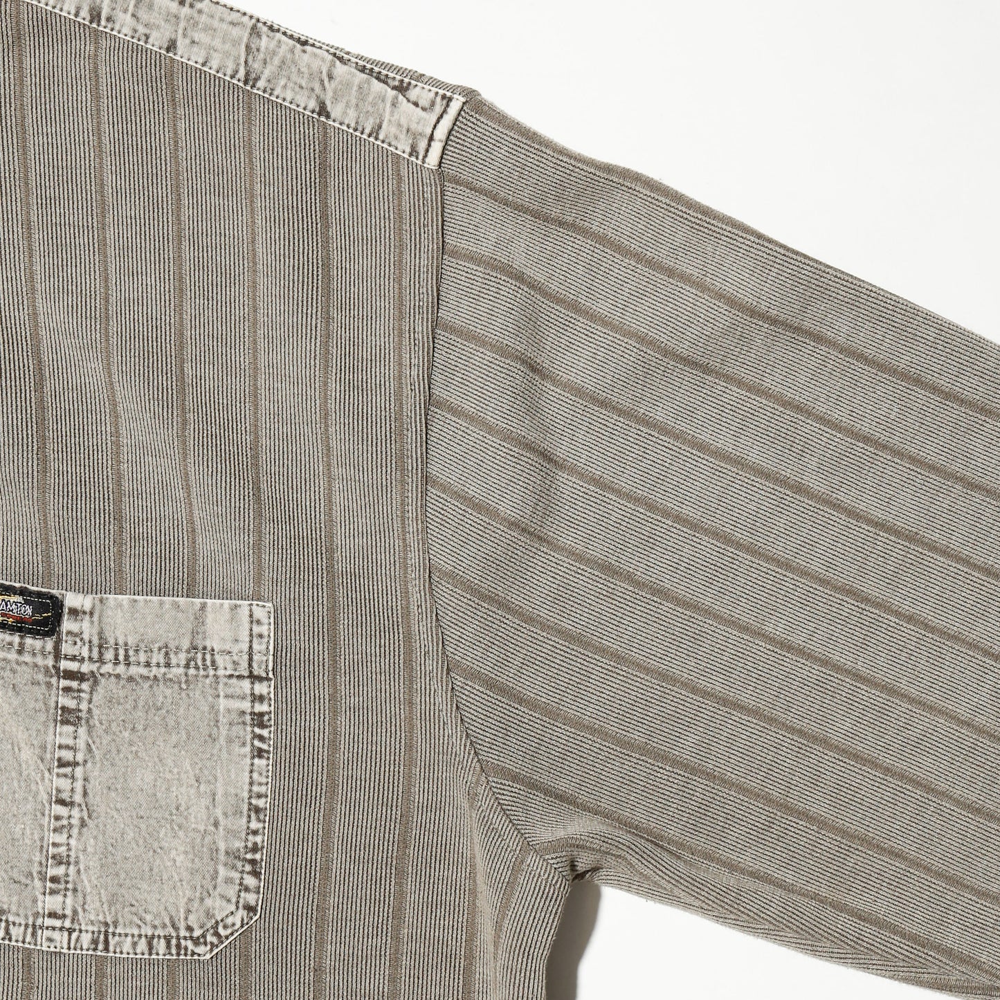 *one-off broken henry neck cut sew