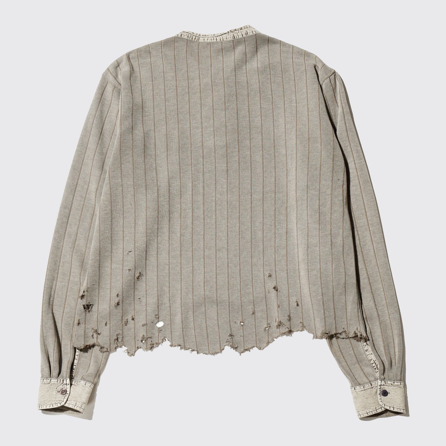 *one-off broken henry neck cut sew
