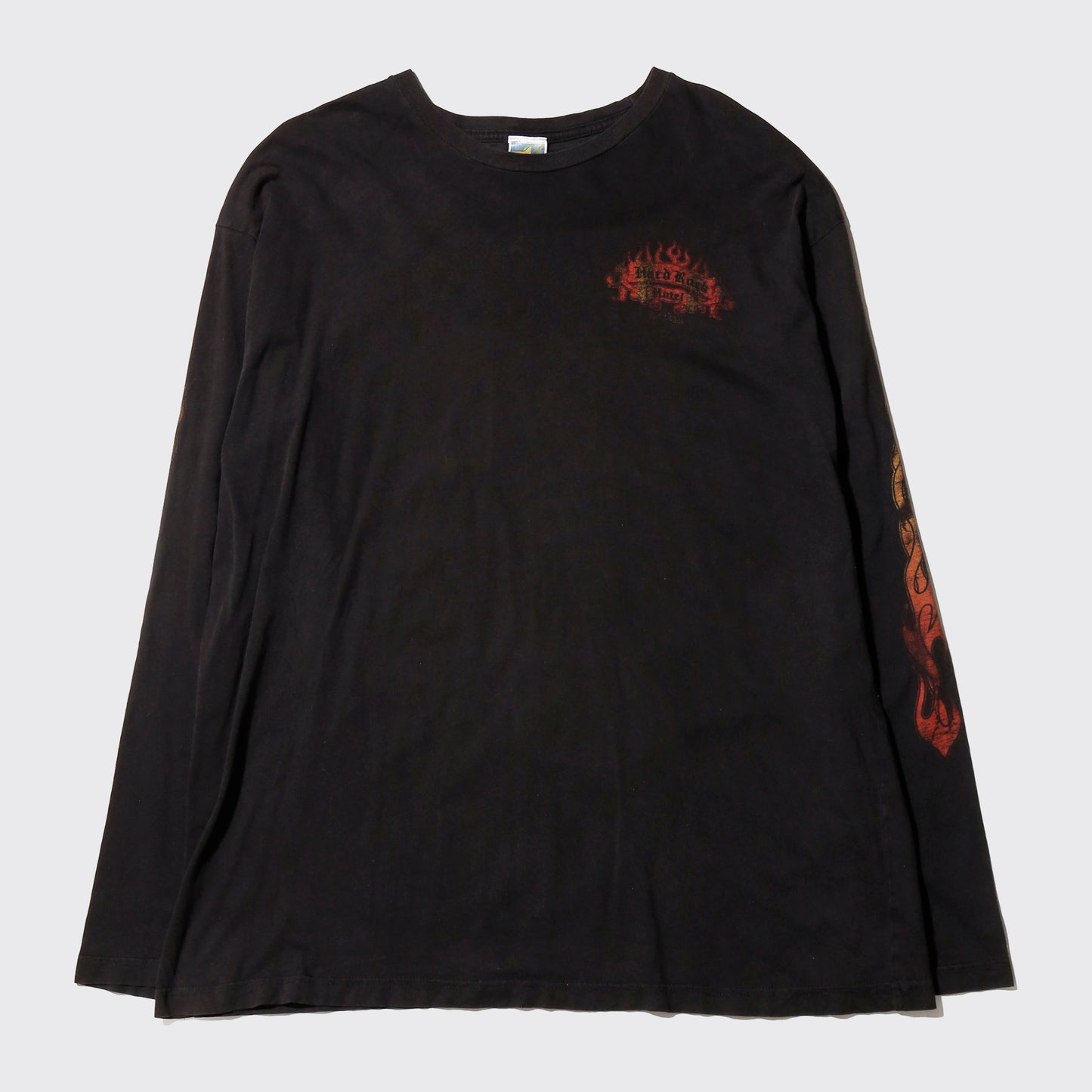 vintage hard rock hotel flame l/s