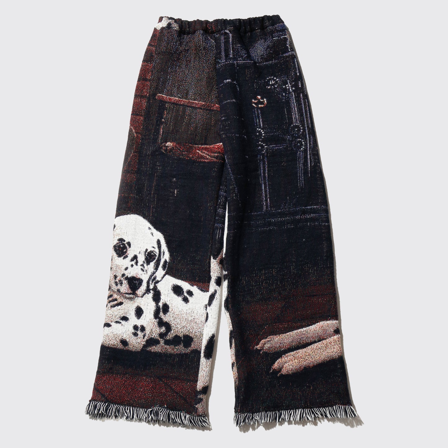 *one-off rug wide trousers