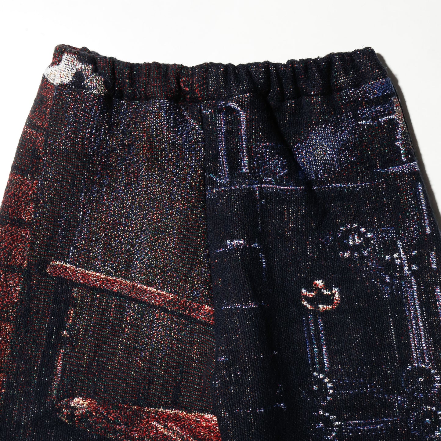 *one-off rug wide trousers