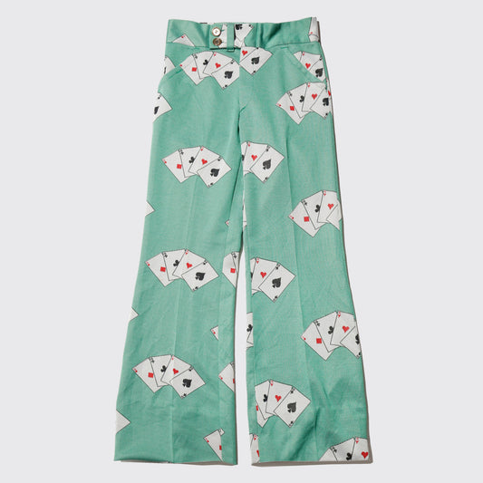 vintage 70's nice hand flare trousers