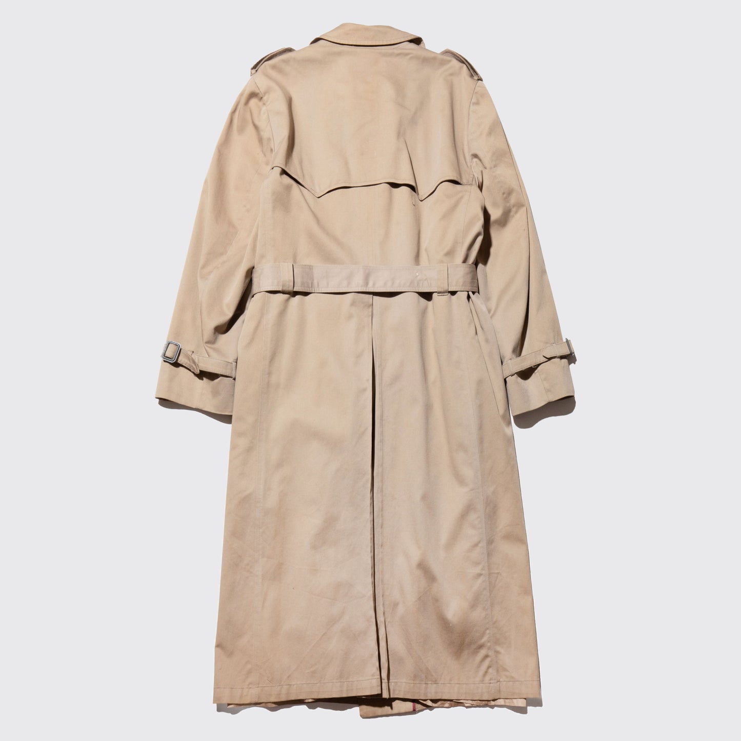 vintage 80's Dior long trench coat , with liner