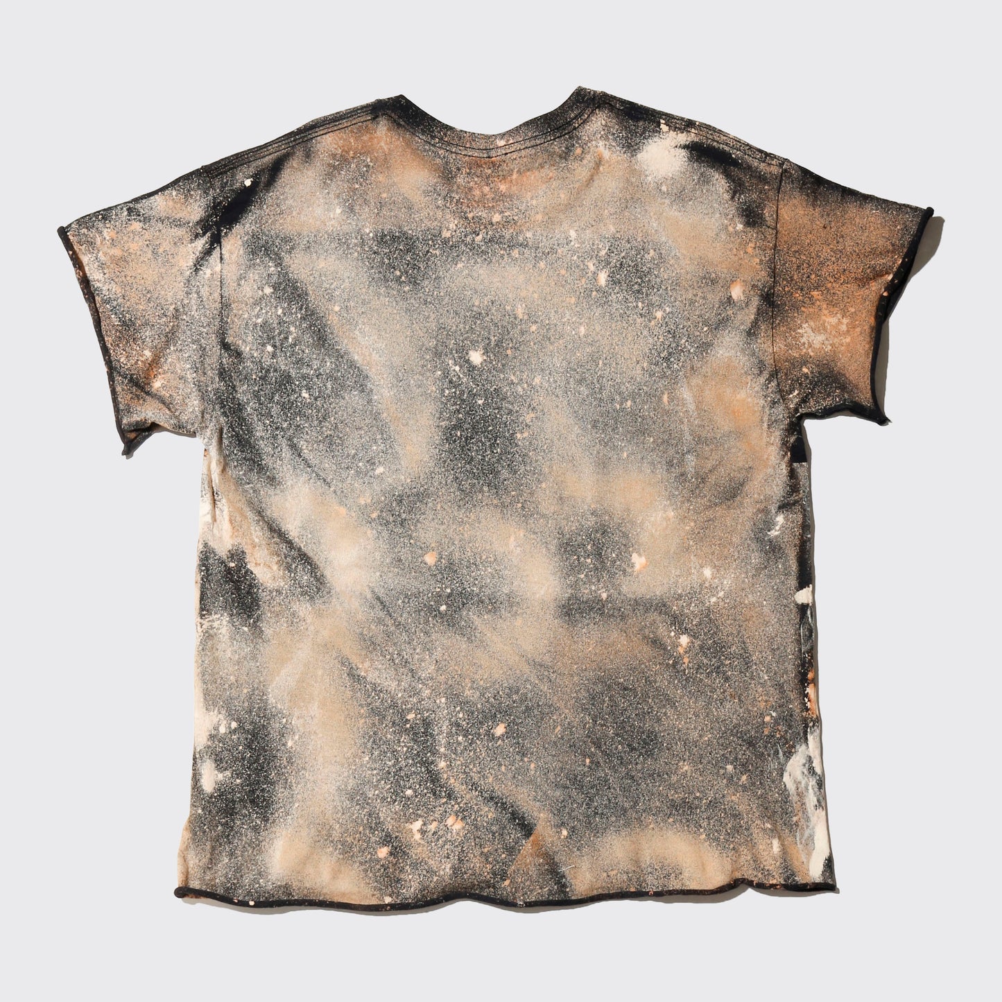 vintage distressed human t-shirt, *cut off