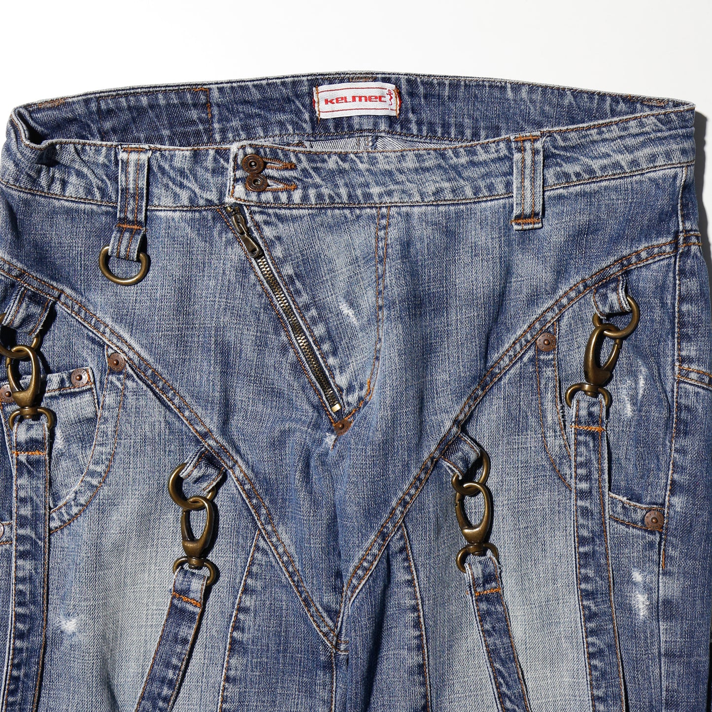 *one-off loose socks jeans