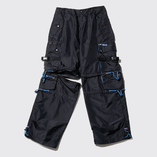 vintage detachable cyber techno trousers