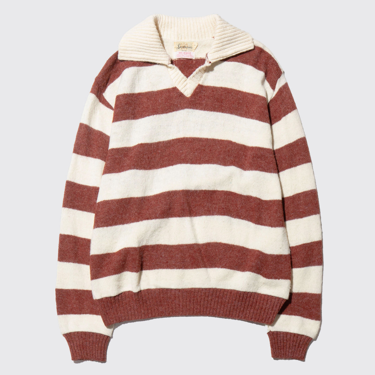 vintage 60's border rugged sweater