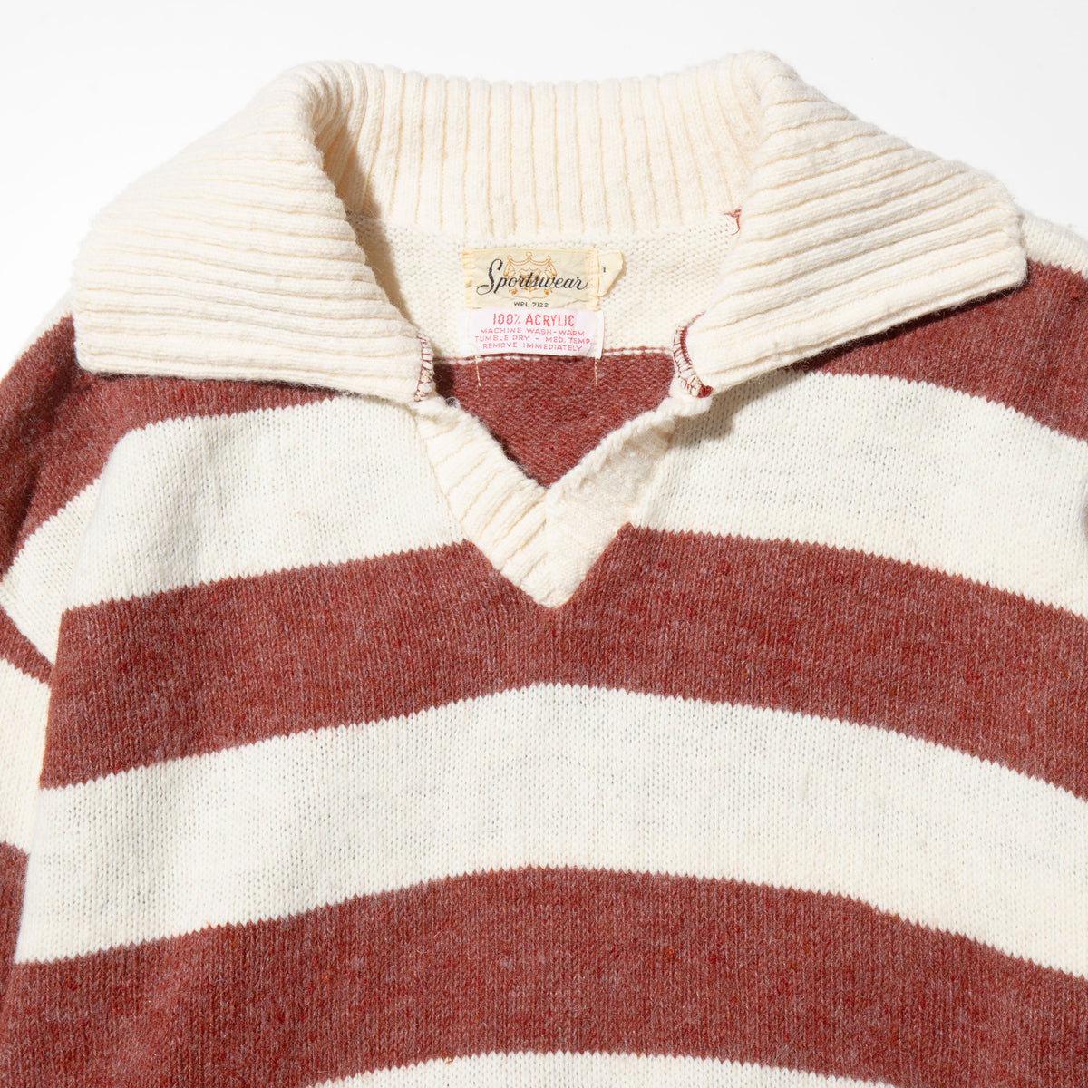 vintage 60's border rugged sweater