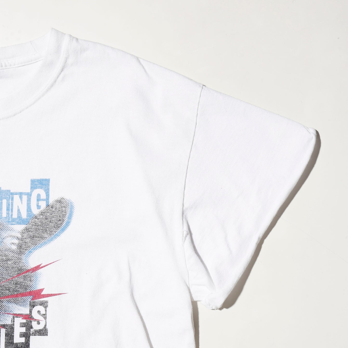 vintage "screaming into buttholes" t-shirt, *cut off
