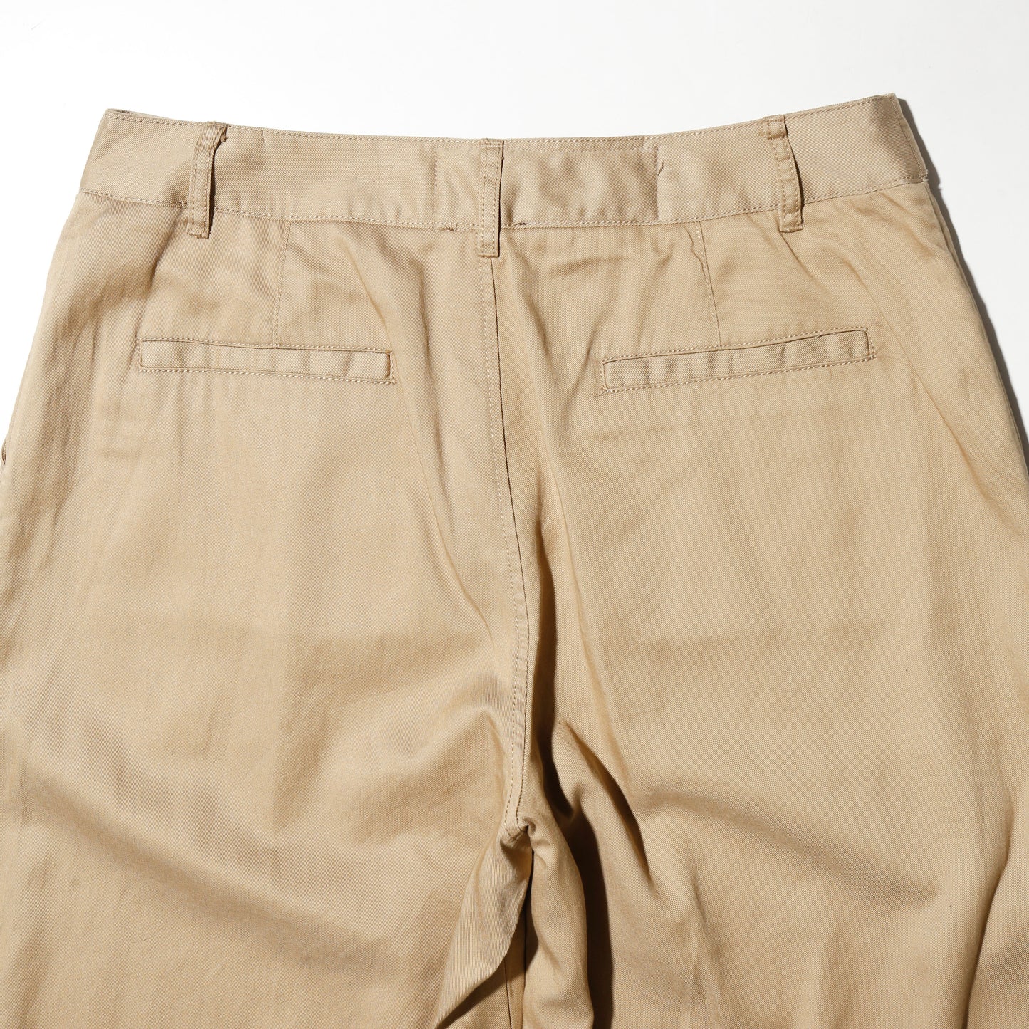 vintage tucked chino wide slacks