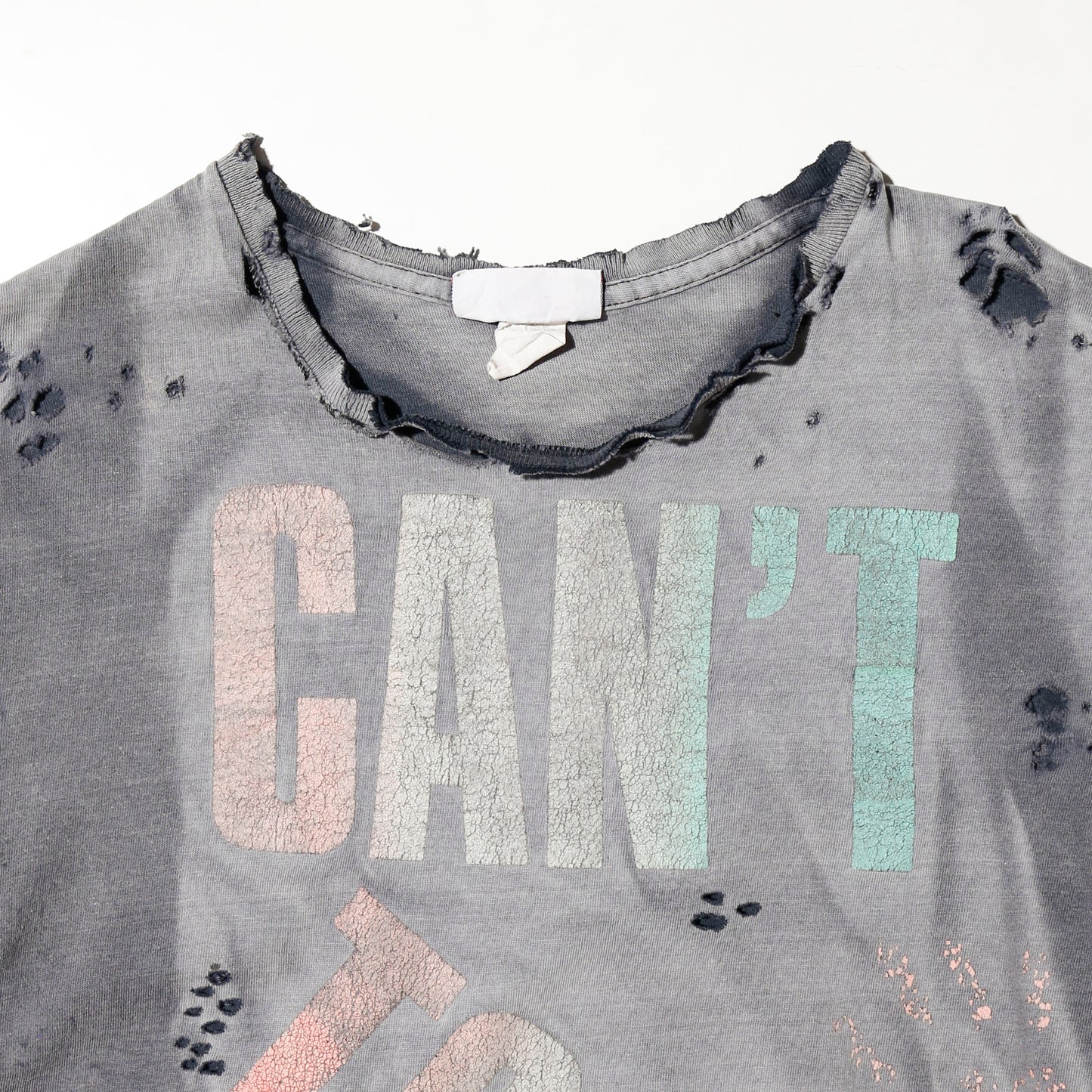 vintage 90's reebok "can't touch this" broken t-shirt