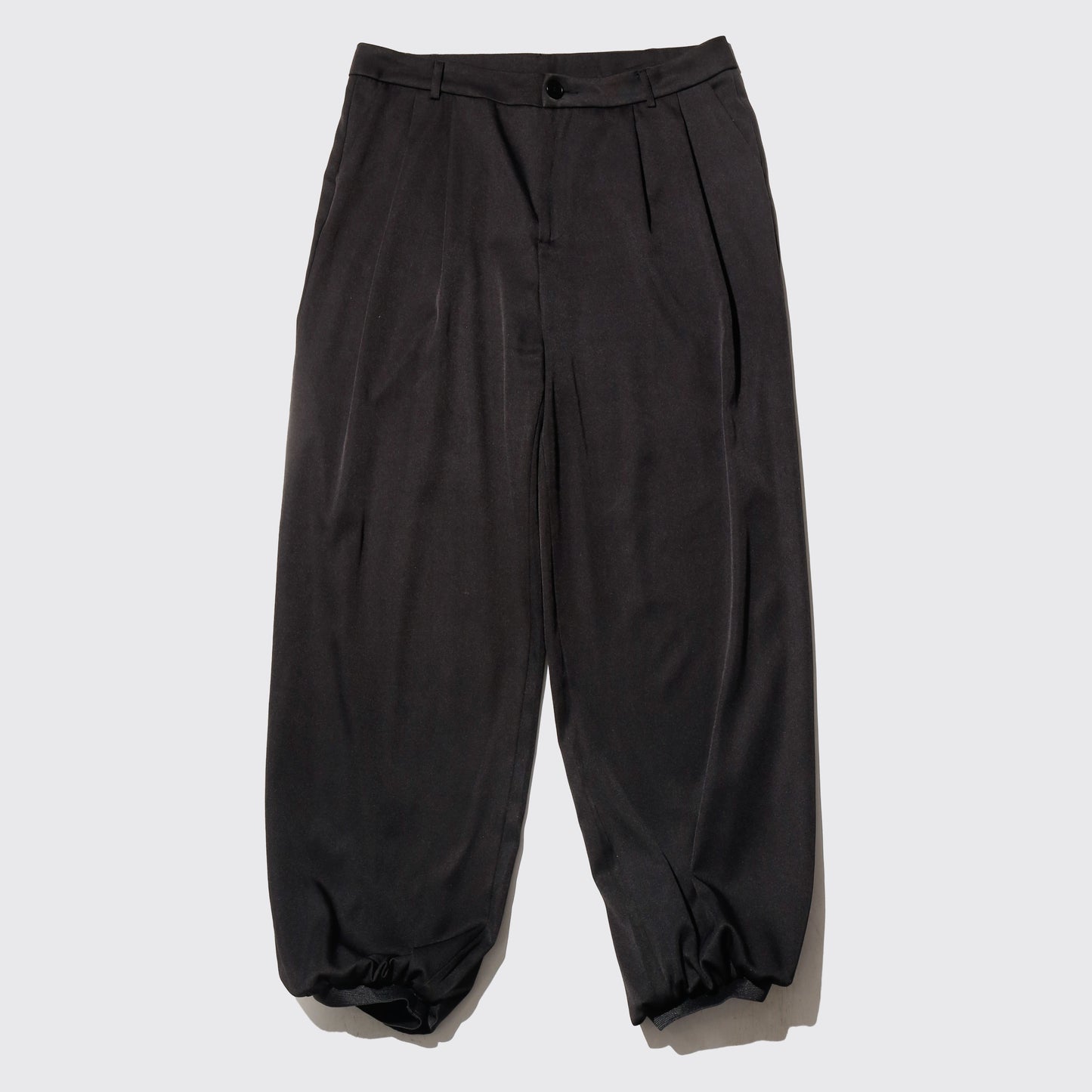 vintage tucked drape slacks