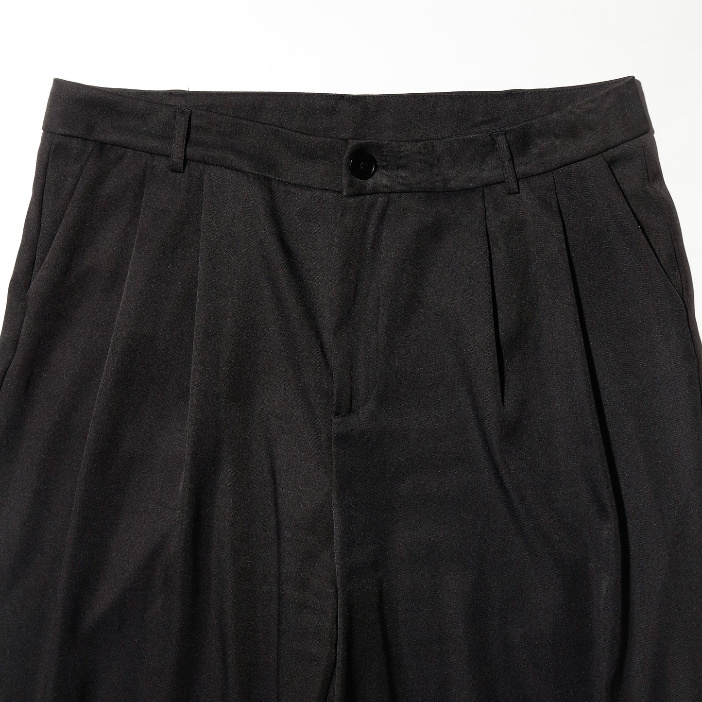 vintage tucked drape slacks