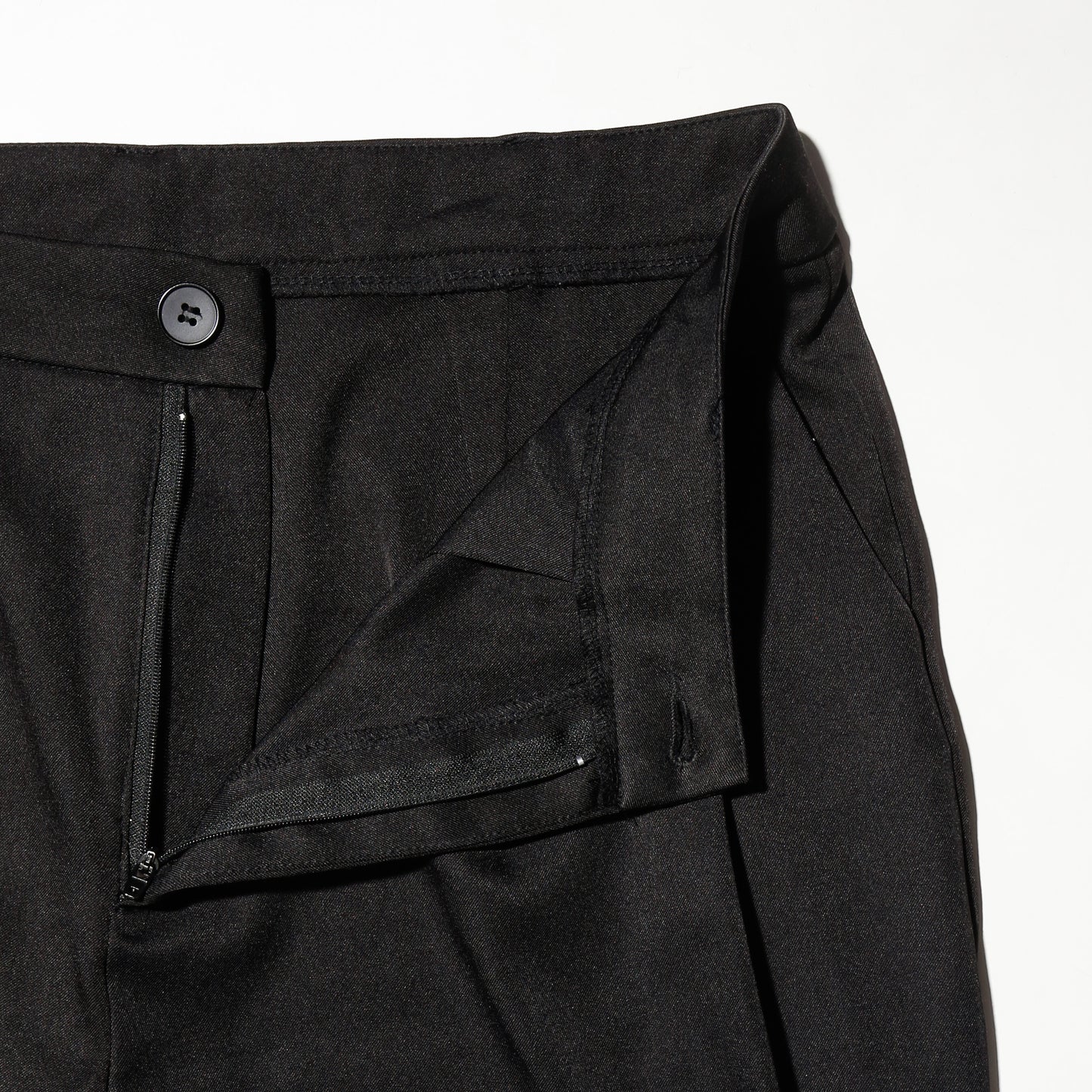 vintage tucked drape slacks
