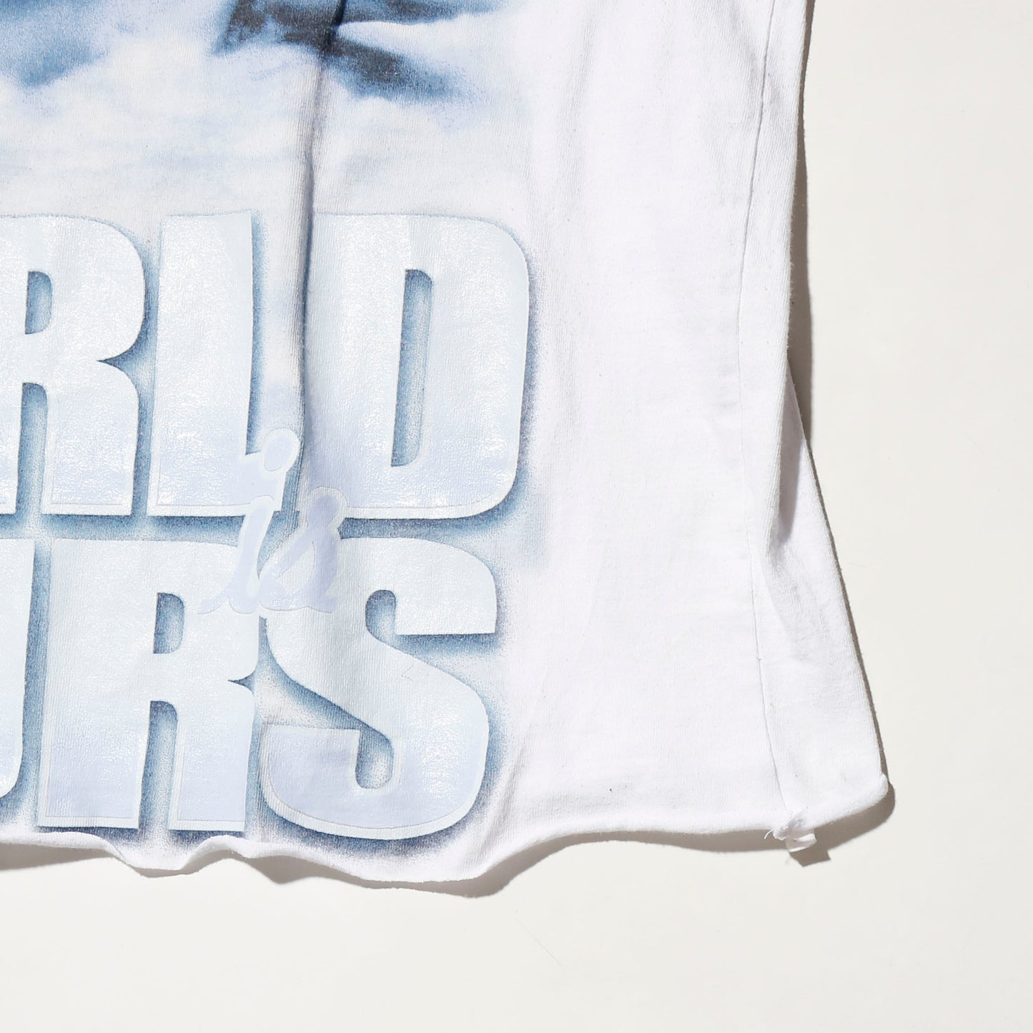 vintage  scarf face tonny montana  "the world is yours" n/s t-shirt