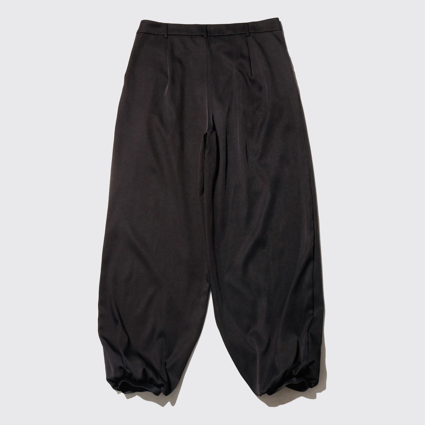 vintage tucked drape slacks