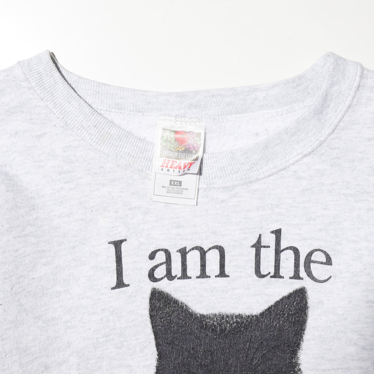 vintage 1995's Quint Buchholz "BOSS CAT" sweat