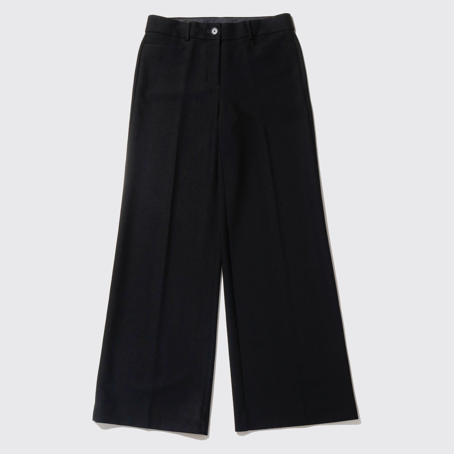 vintage low rise wide slacks