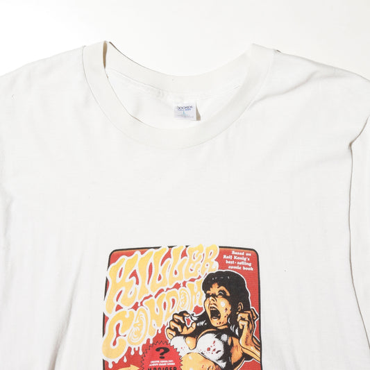 vintage 90's rockin jelly bean "killer condom"comic n/s t-shirt