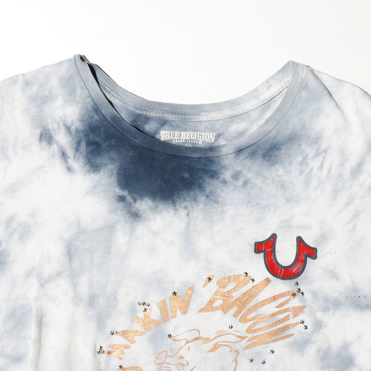 *one-off "making bacon" hand screen t-shirt