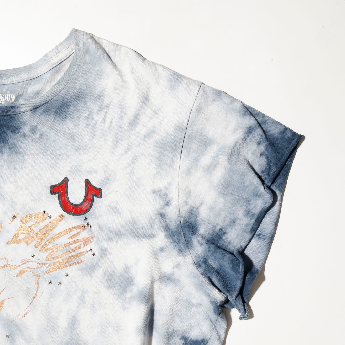 *one-off "making bacon" hand screen t-shirt