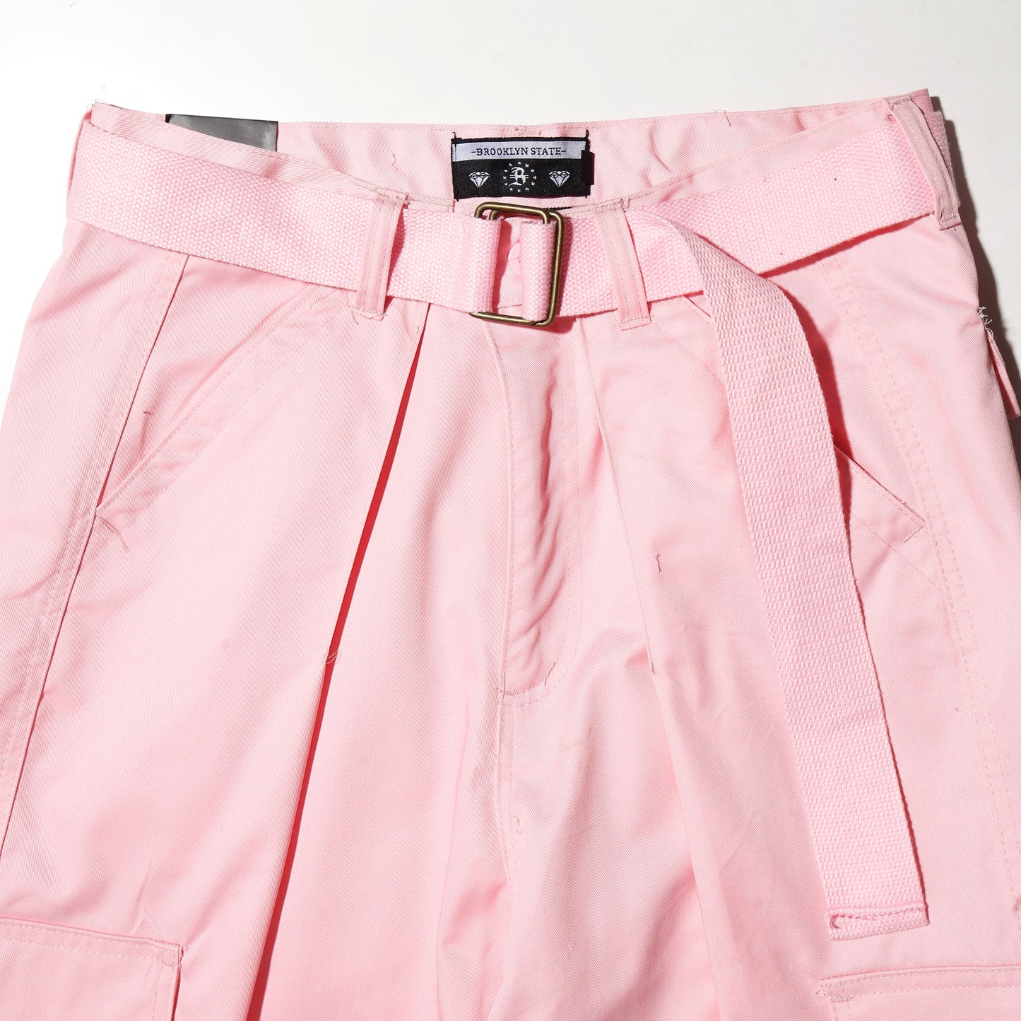 vintage belted barbie shorts