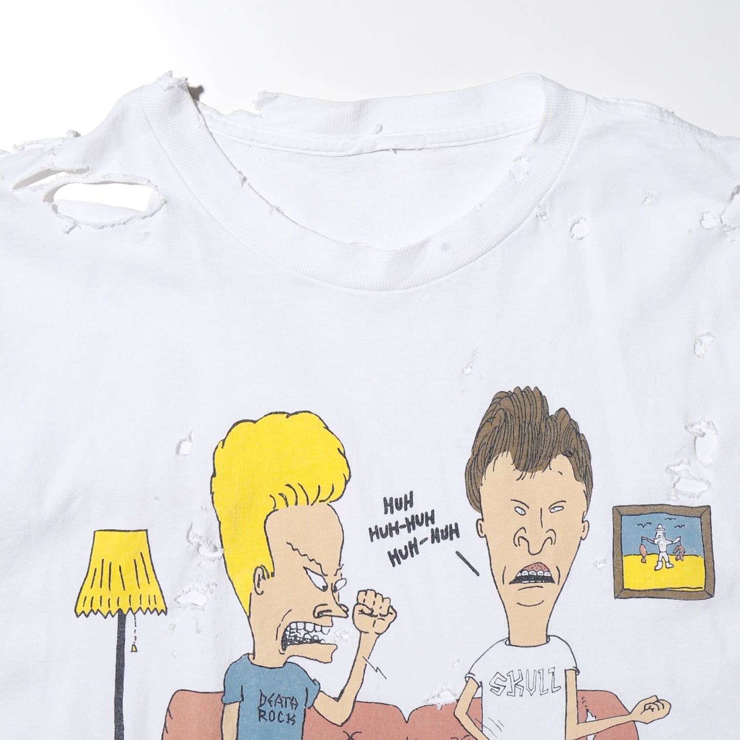 vintage 1993's beavis and butt-head broken t-shirt