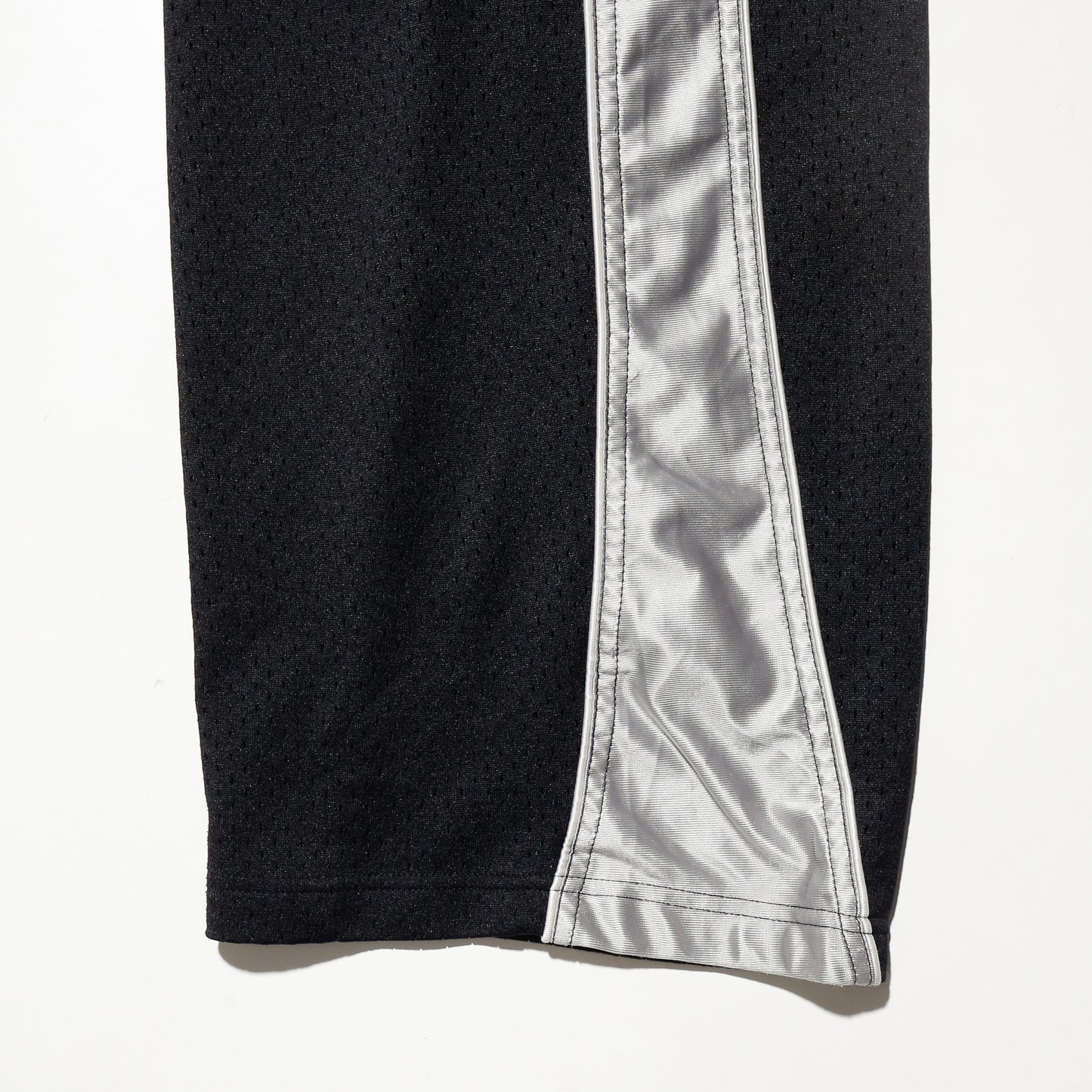*one-off custom silver line jogger trousers