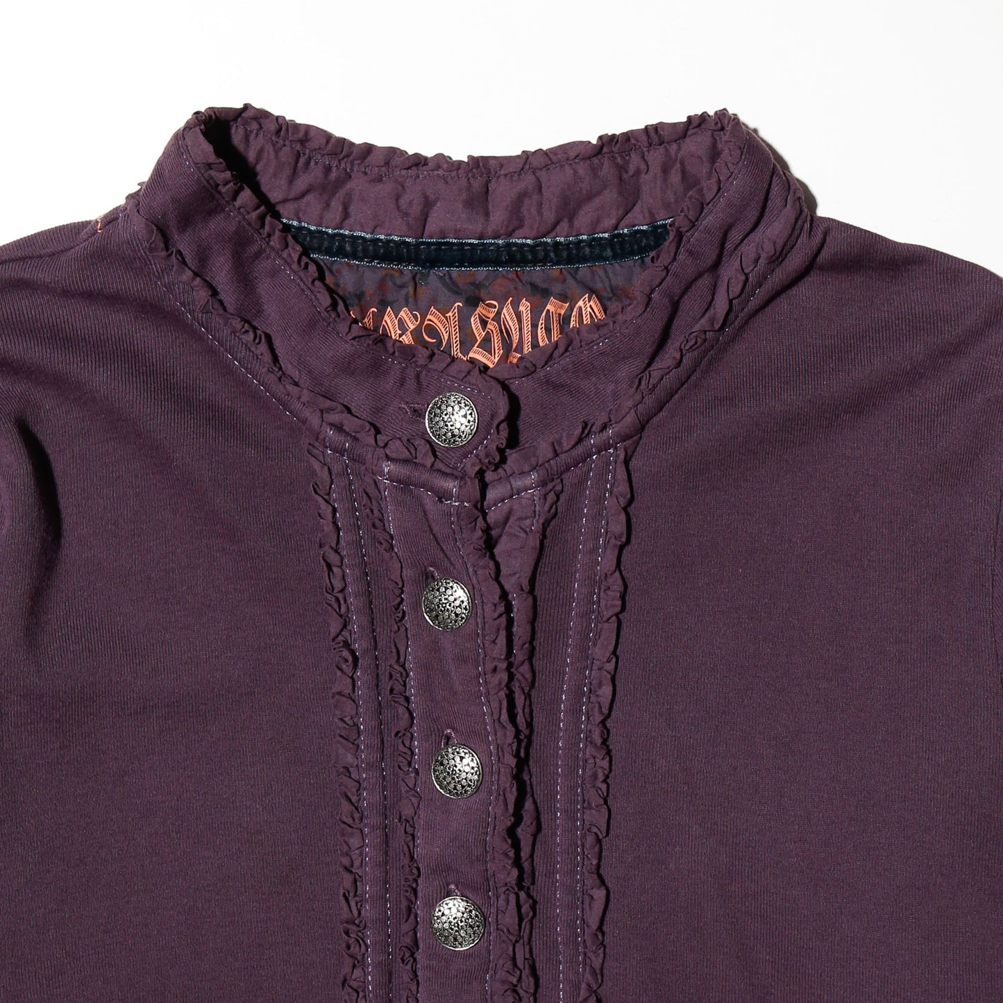 vintage raffle henry neckl l/s cut sew