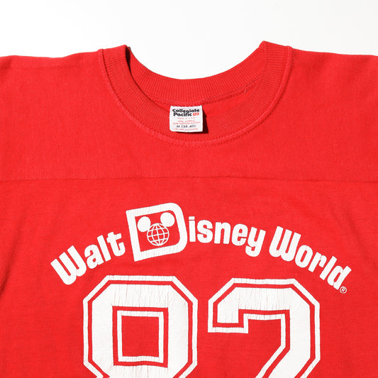 vintage 80's walt disney world football t-shirt