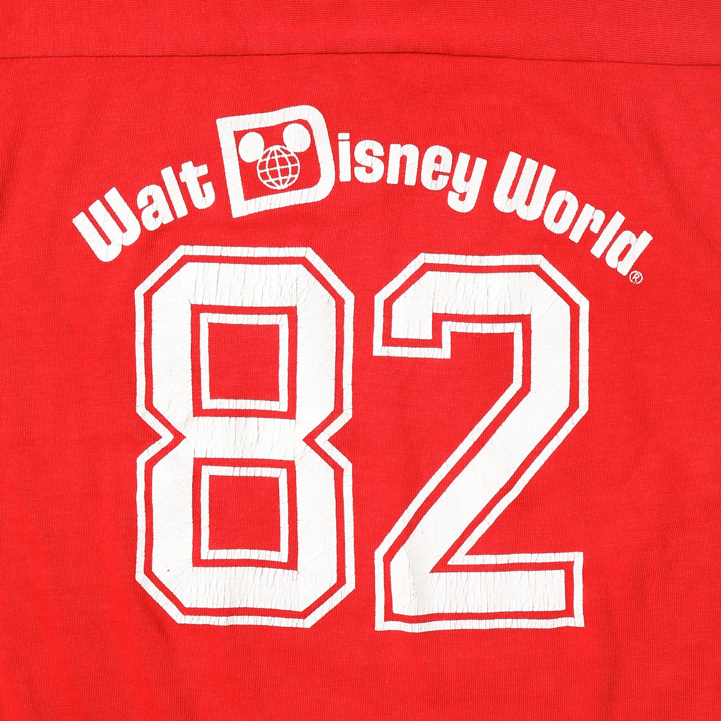 vintage 80's walt disney world football t-shirt