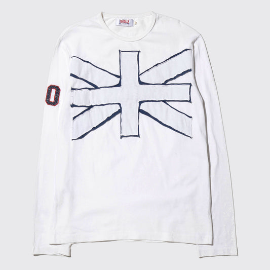 vintage 90's Lonsdale uk applique l/s t-shirt