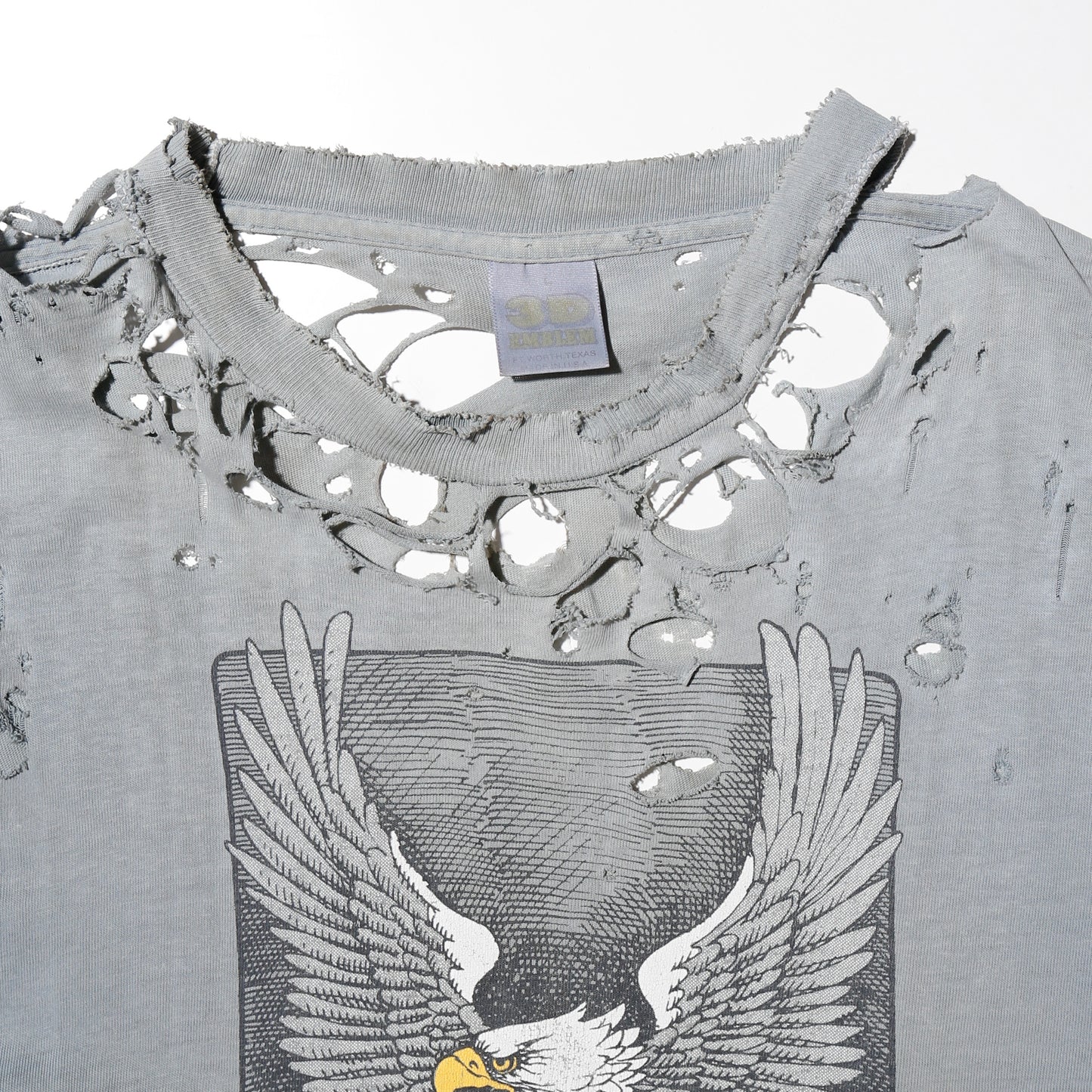 vintage 90's harley-davidson broken t-shirt