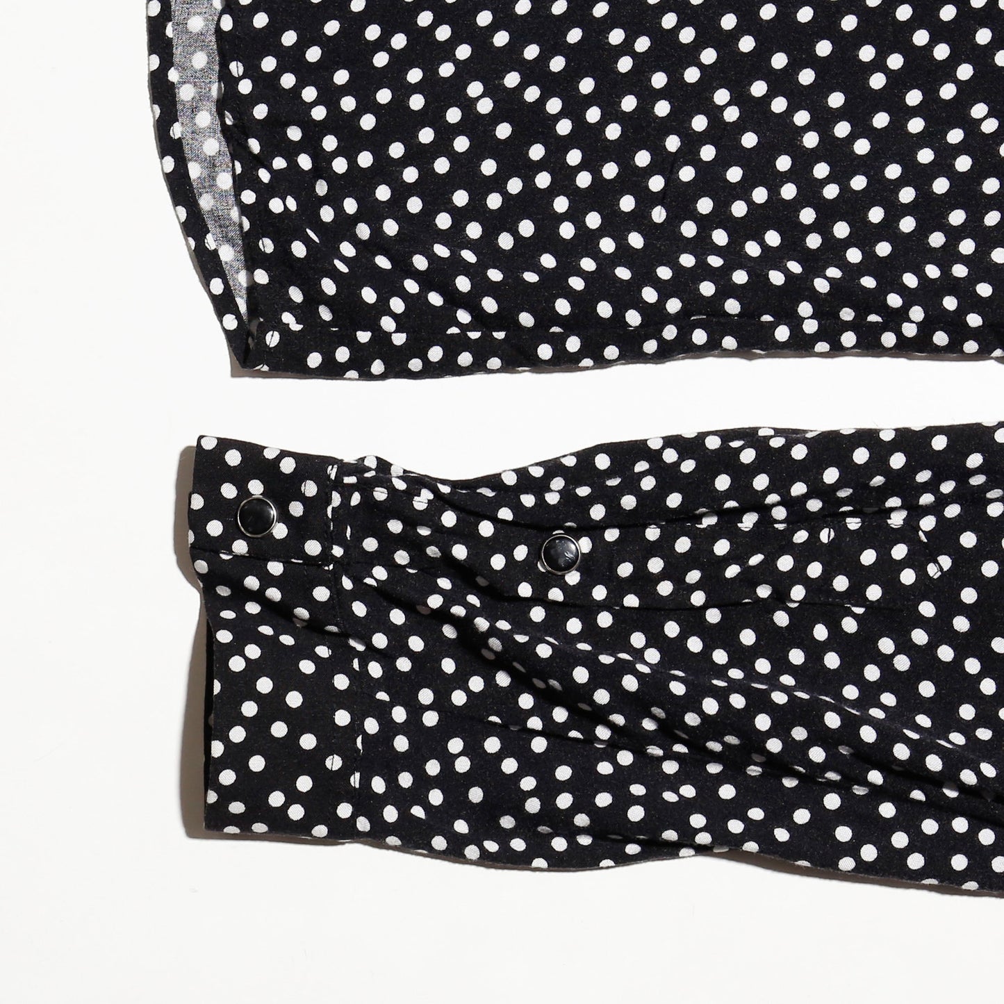 vintage dots rayon shirt