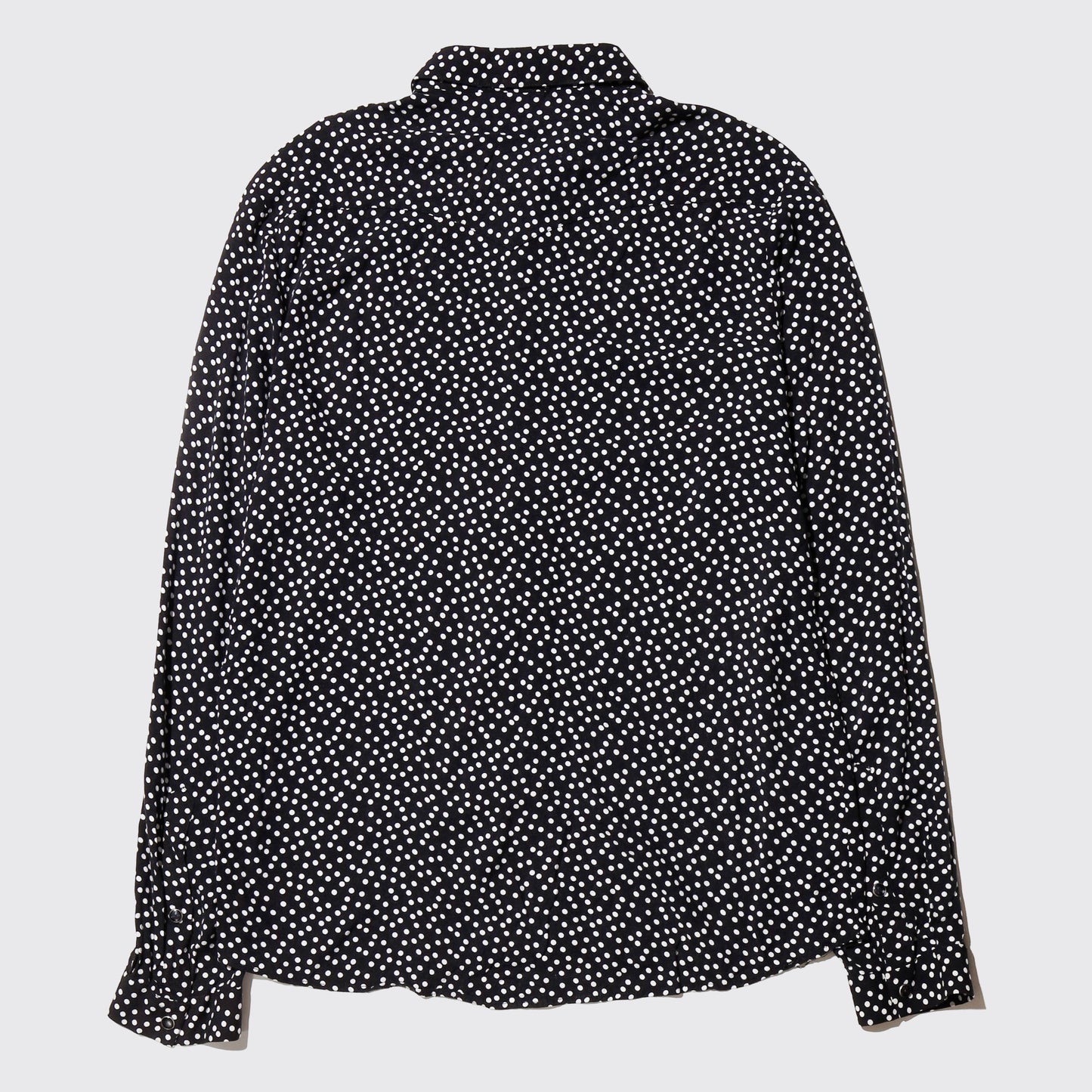 vintage dots rayon shirt