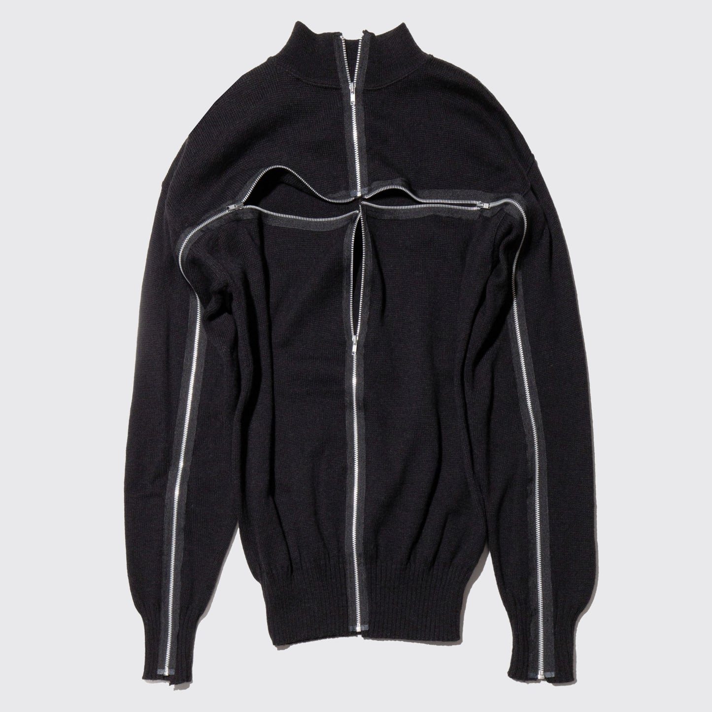 *One-off cross zip sweater
