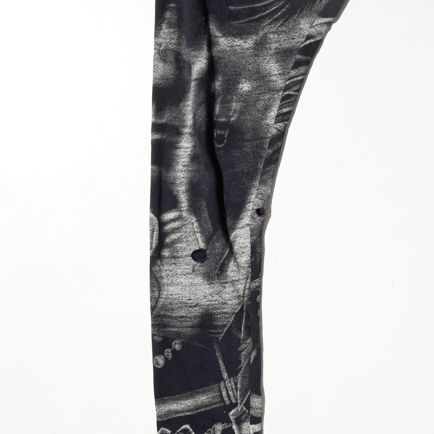 *one-off hybrid hooded cut sew